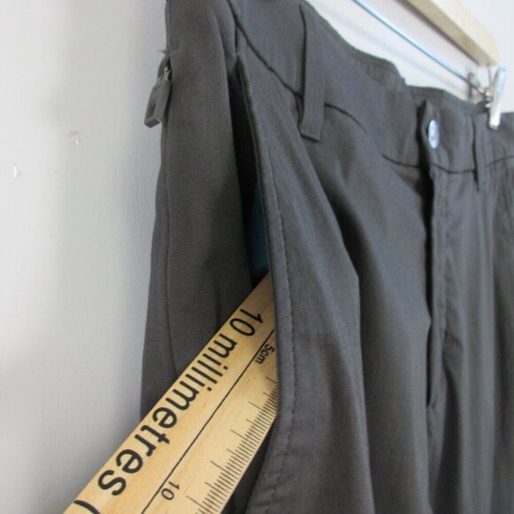 Birddogs Mens Pants 32X30 Grey Cotton Blend Performance Office Travel Casual 450 - Picture 6 of 10